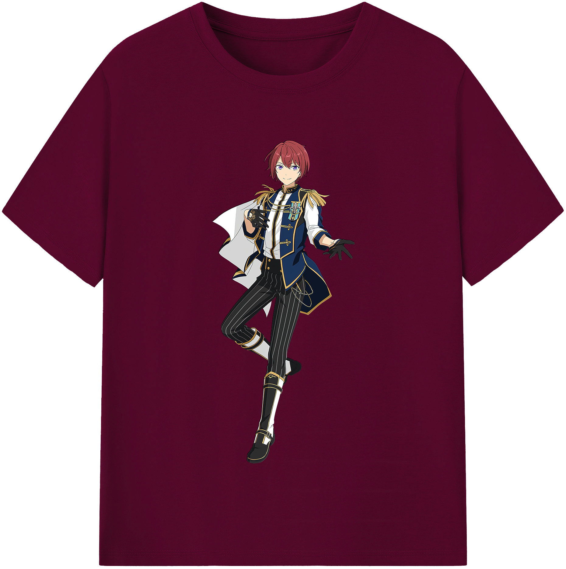 （画像用） あんさんぶるスターズ! Ensemble Stars レディースカジュアルプリントTシャツ（綿100％）